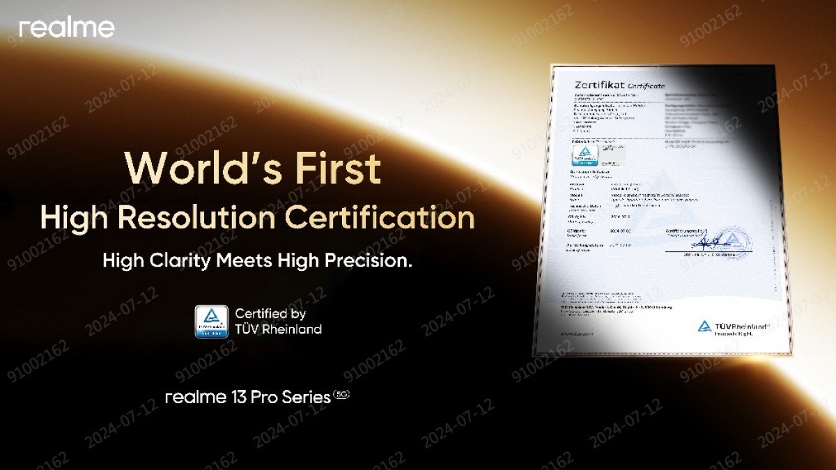 Realme 13 Pro and Pro+'s launch date announced