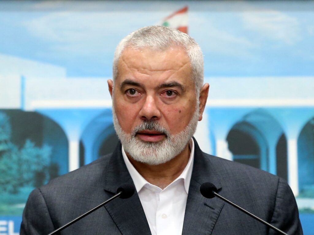 Hamas Leader political chief Ismail Haniyeh Assassinated in Iran