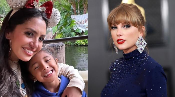 Taylor Swift gifts '22' hat to Kobe and Vanessa Bryant's daughter