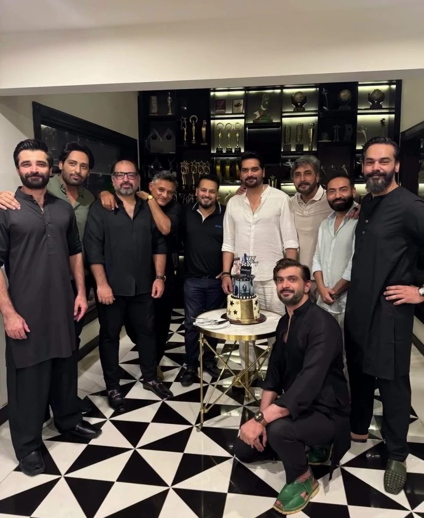 Humayun Saeed Celebrates His Birthday With Friends