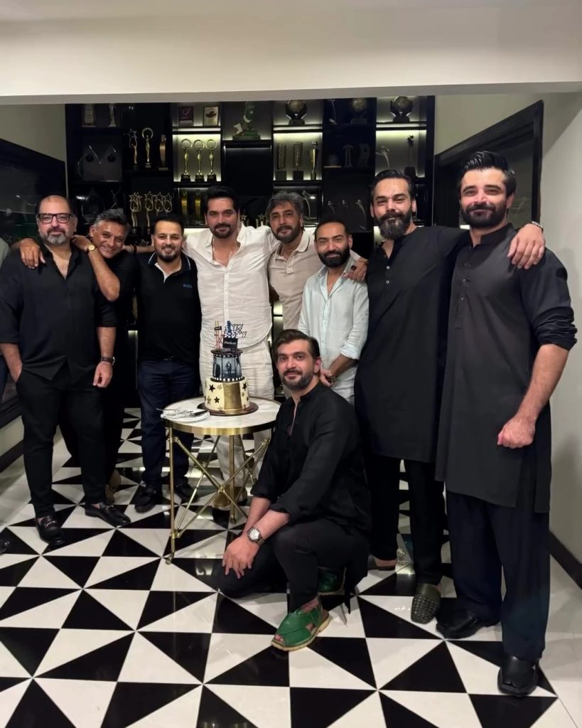 Humayun Saeed Celebrates His Birthday With Friends