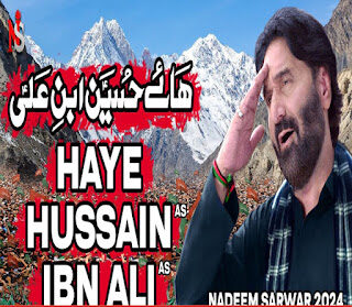 Haye Hussain Ibn Ali Lyrics Noha by Nadeem Sarwar 2024-25