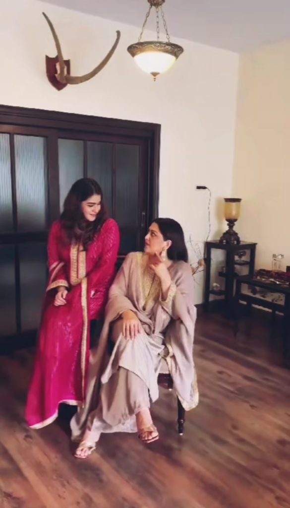 Fazila Qazi Pictures & Reel with Her Adorable Daughter In Law Nahel