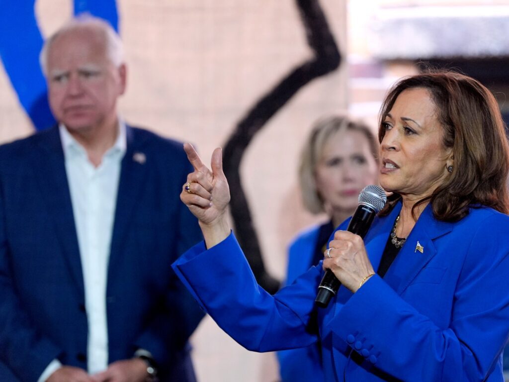 Harris leads Trump in polls ahead of Democratic National Convention | US Election 2024 Update