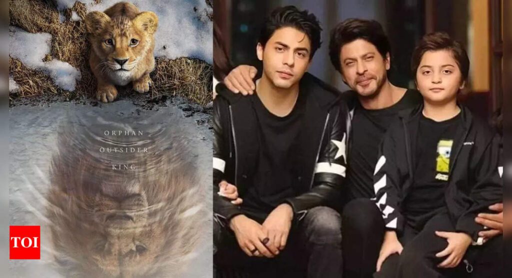 Mufasa: The Lion King Trailer Features Shah Rukh Khan and Sons Aryan and AbRam in Hindi Version