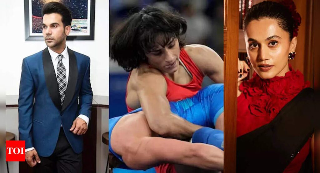 Taapsee Pannu, Rajkummar Rao, Randeep Hooda and other Celebrities Congratulate Vinesh Phogat for Being First Female Wrestler to Qualify for Paris 2024 Olympics