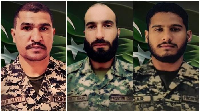 Three Soldiers Martyred in Shootout with Terrorists at Pak-Afghan Border