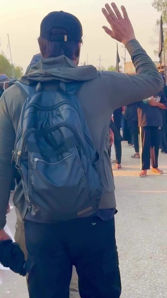 Imran Abbas Shares Heart-Warming Moments From Arbaeen Walk