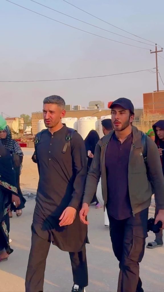 Imran Abbas Shares Heart-Warming Moments From Arbaeen Walk