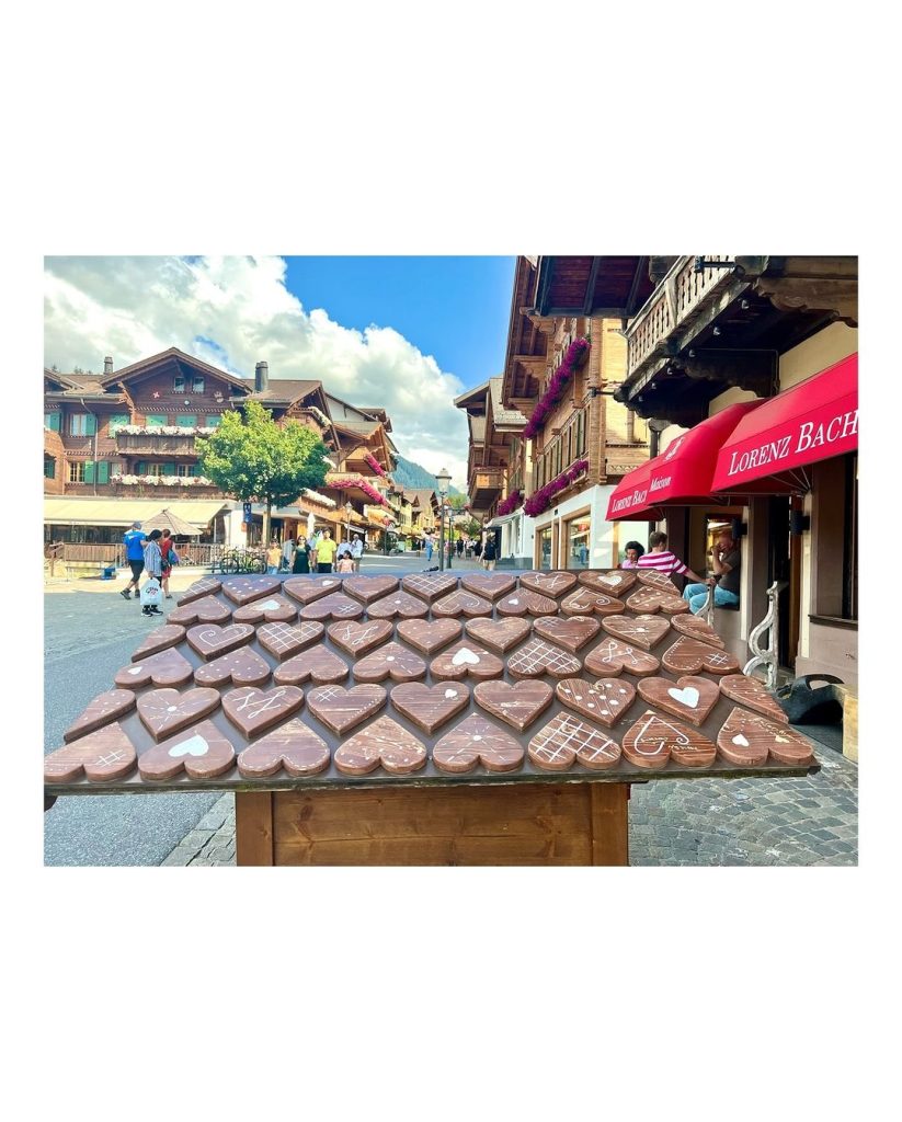 Sana Javed and Shoaib Malik Enjoying Vacation in Gstaad, Switzerland