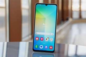 The Galaxy A06 is a big phone