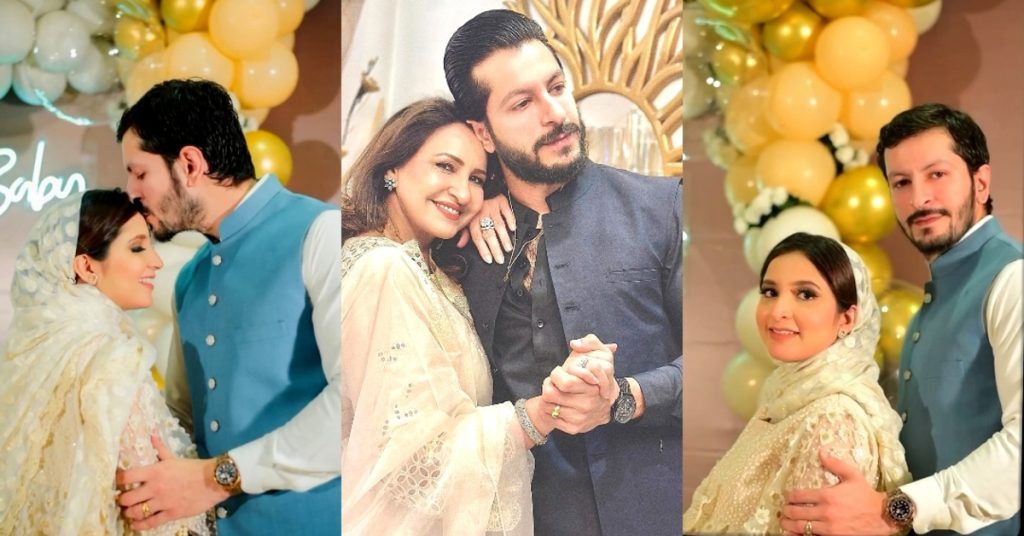 Arsalan Faisal Nisha Talats Baby Shower HD Clicks Pakistan News Today