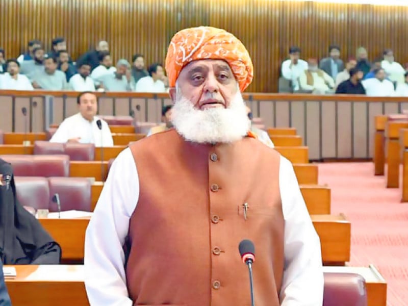 Fazl urges parliament to intervene firefight Pakistan News Today