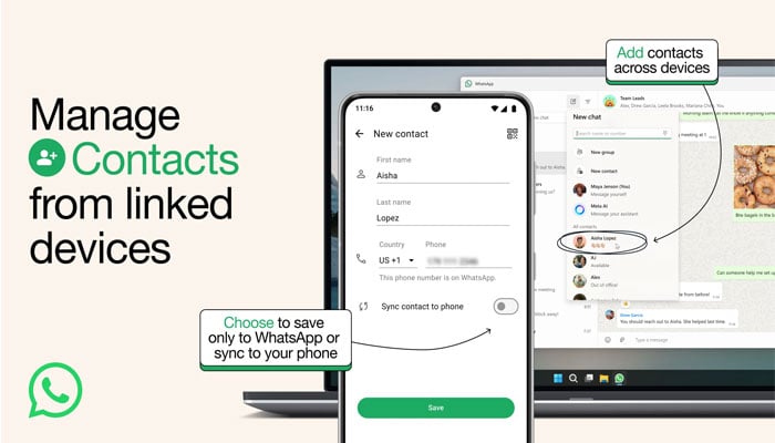 An illustration showing WhatsApps new feature. — WABetaInfo