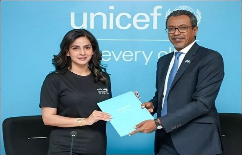 Saba Qamar designated UNICEF Pakistans first National Ambassador for Child Pakistan News Today