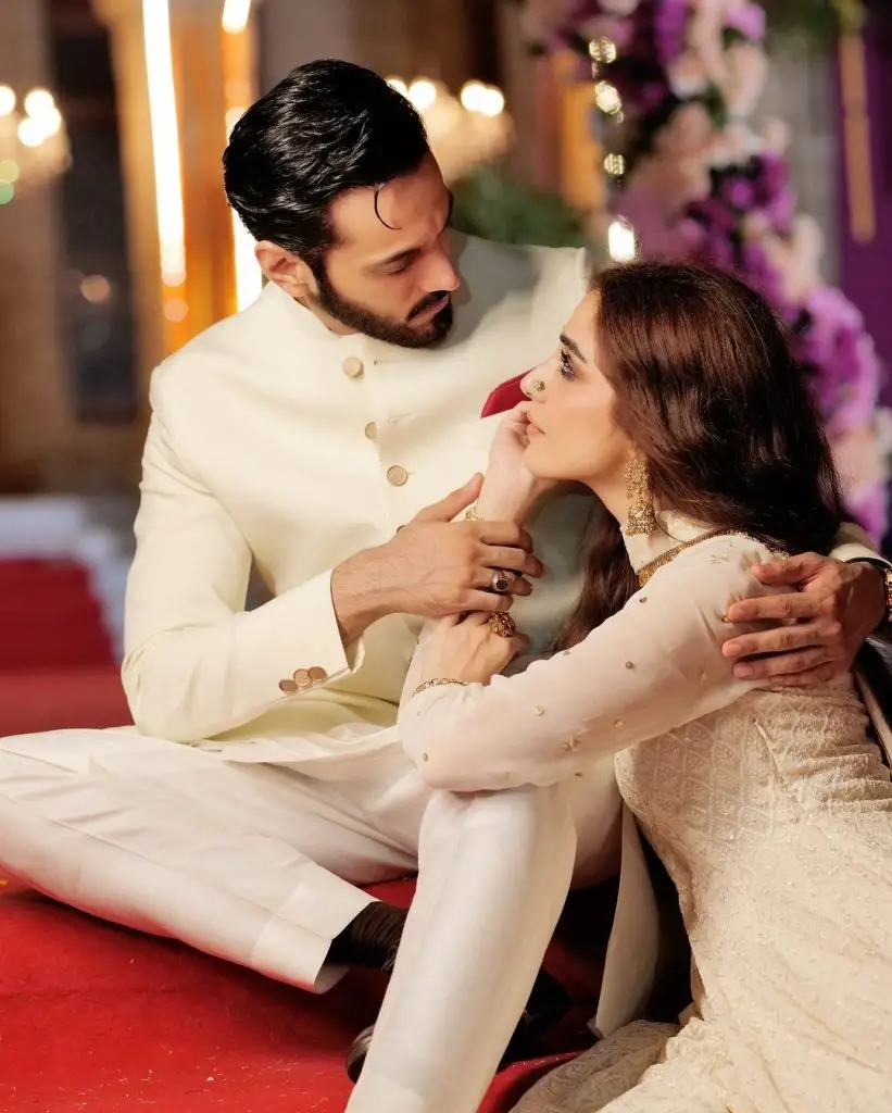 Sunn Mere Dil BTS Pictures & Maya Ali's Response