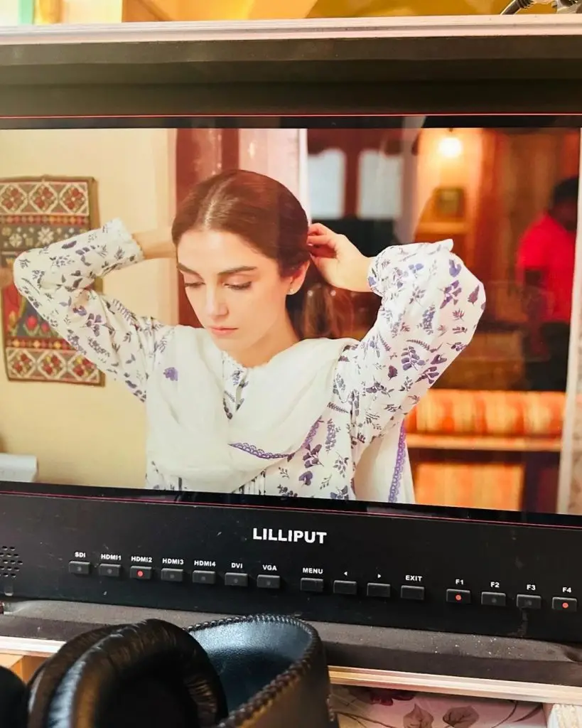 Sunn Mere Dil BTS Pictures & Maya Ali's Response