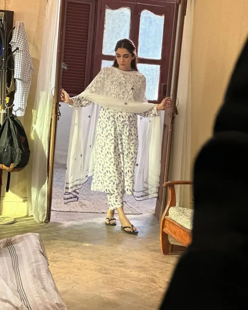 Sunn Mere Dil BTS Pictures & Maya Ali's Response