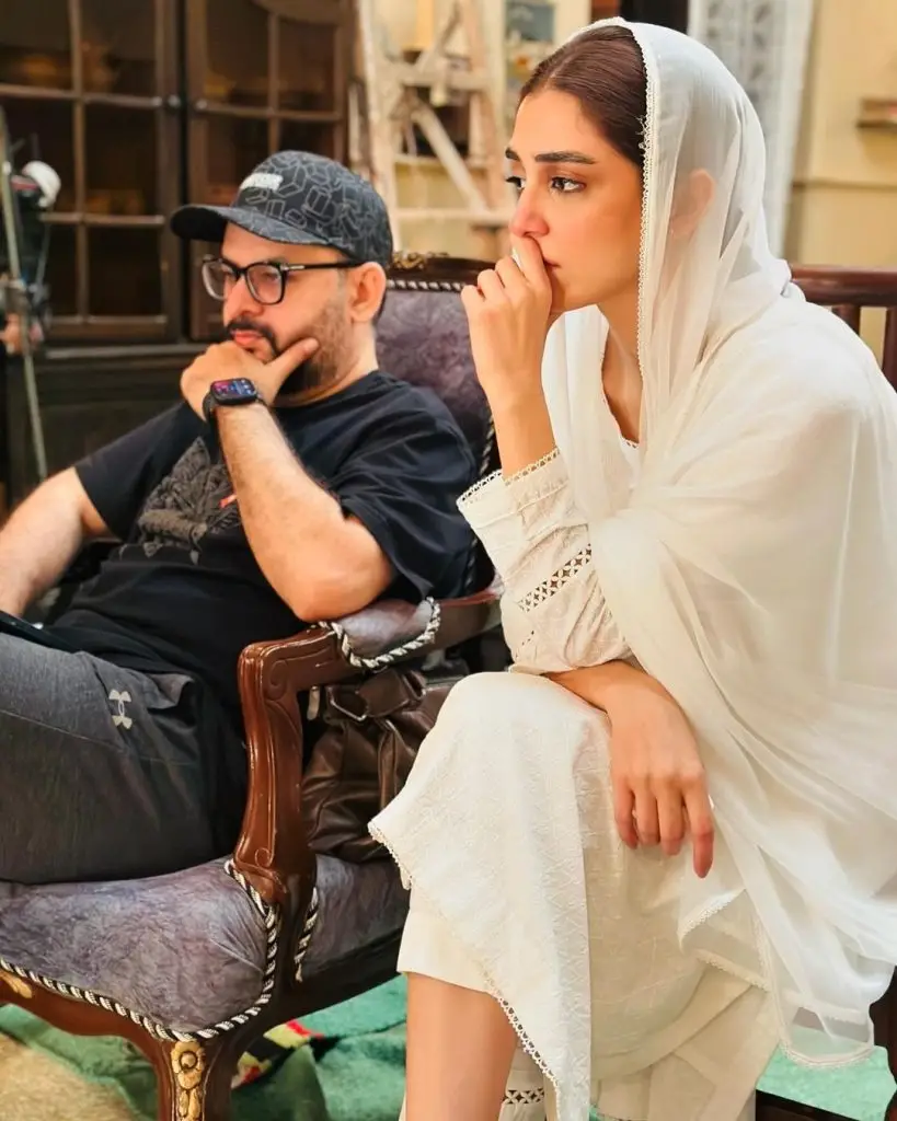 Sunn Mere Dil BTS Pictures & Maya Ali's Response