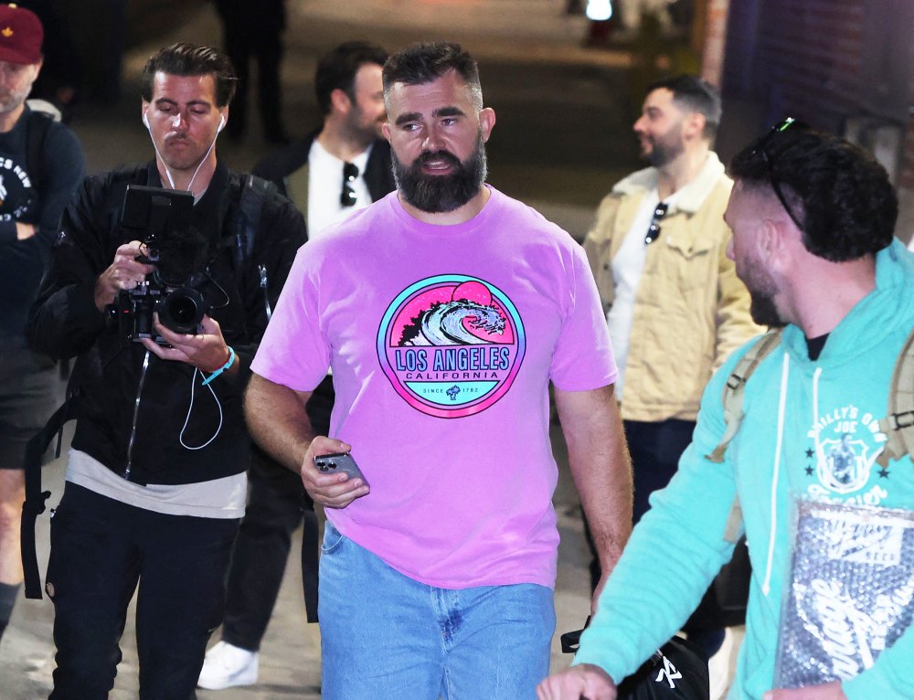 Intense Video Shows Jason Kelce Interaction With Jimmy Kimmel Heckler