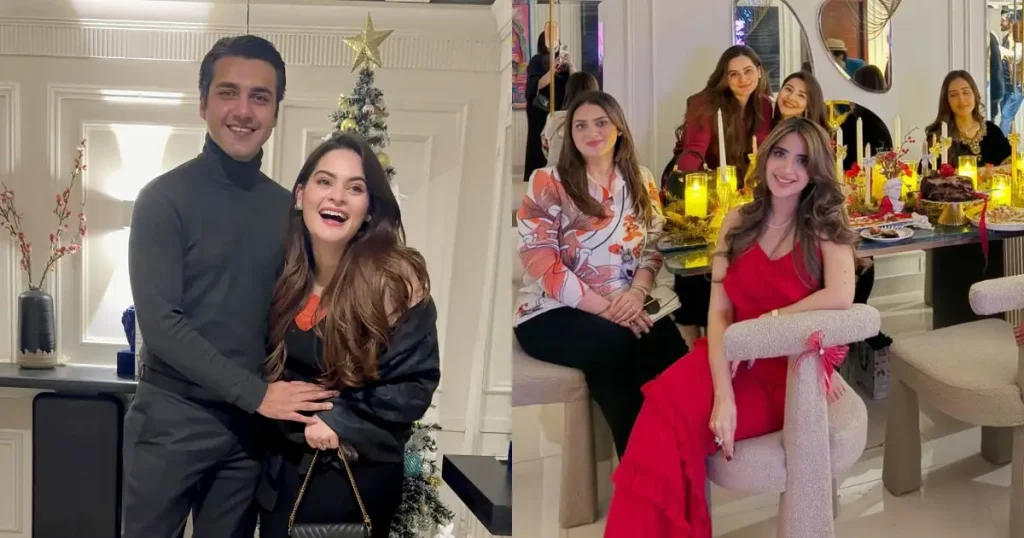 Minal Khan Shares Clicks from Star Studded Christmas Dinner Pakistan News Today