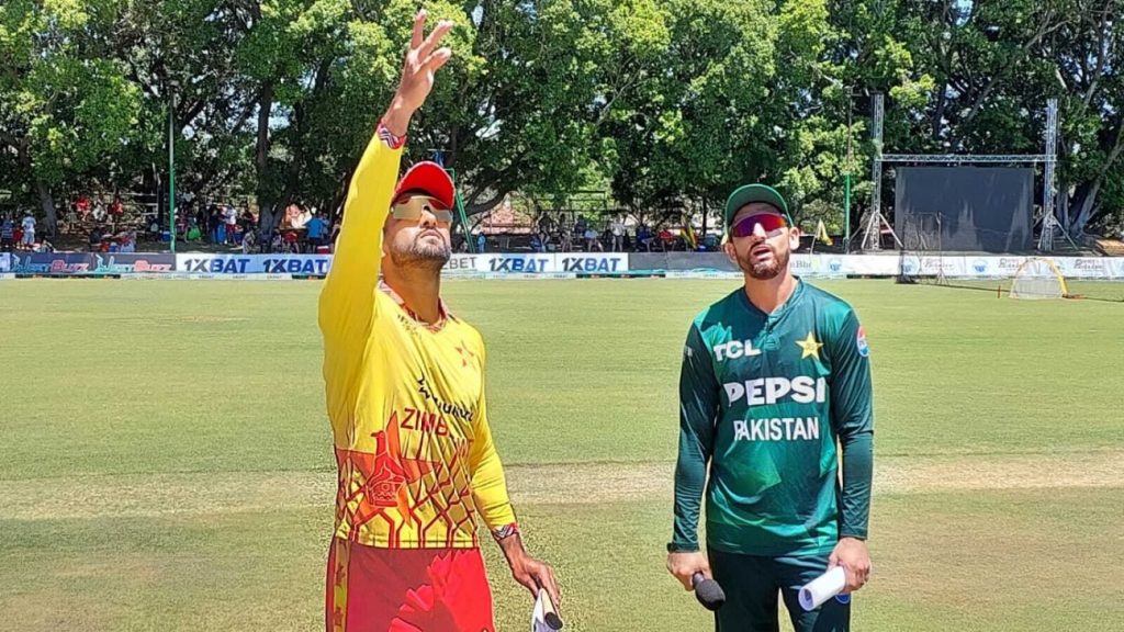 ZIM vs PAK 202425 ZIM vs PAK 1st T20I Match Pakistan News Today