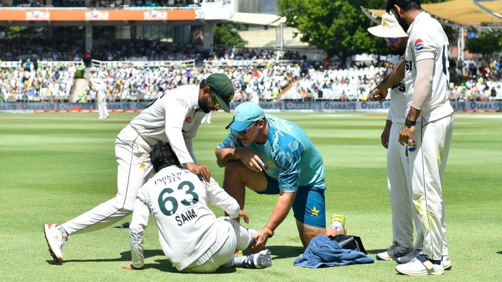 SA vs Pak 2024 Pakistan opener Saim Ayub injures Pakistan News Today